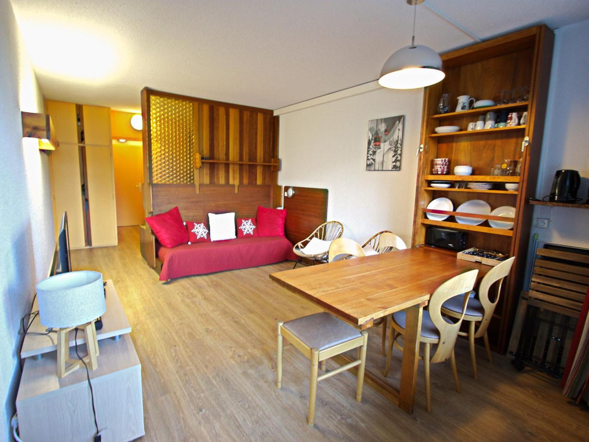 Studio 27M² Avec Balcon, Piscine, Au Pied Des Pistes A Chamrousse - Fr-1-549-66 Leilighet Eksteriør bilde